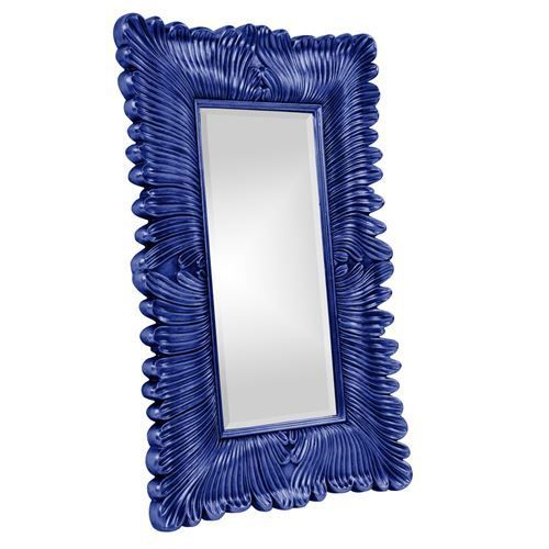 Howard Elliott Zephyr Rectangle Floor Mirror In Royal Blue (With Images In Royal Blue Wall Mirrors (View 11 of 15)