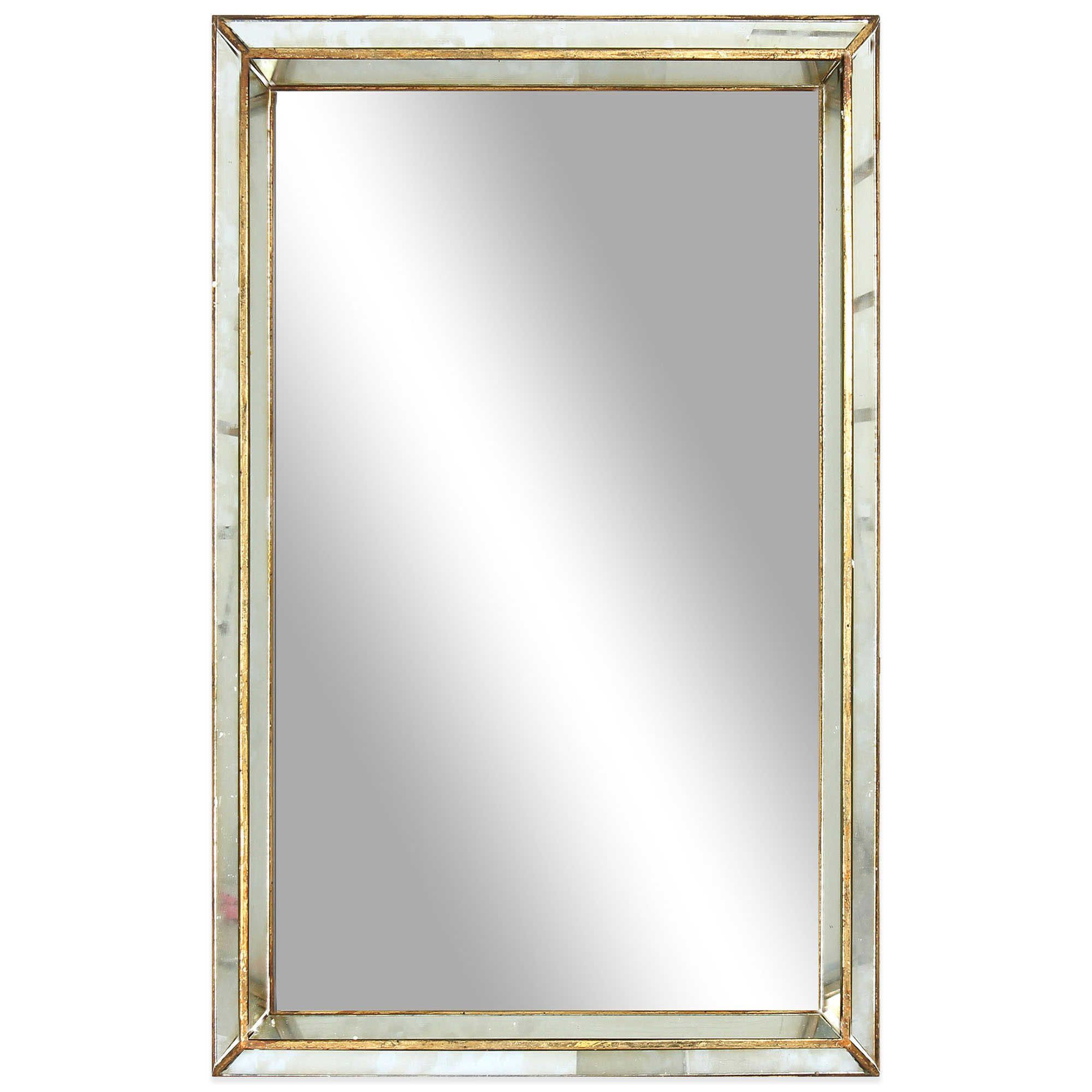 Invalid Url | Antique Gold Mirror, Large Mirror, Rectangular Mirror Intended For Ultra Brushed Gold Rectangular Framed Wall Mirrors (View 7 of 15)