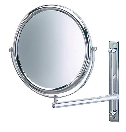 Jerdon Jp3030Cf 9 Inch Wall Mount Makeup Mirror With 3X Magnification Pertaining To Ceiling Hung Satin Chrome Wall Mirrors (View 15 of 15)