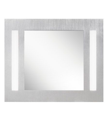 Kichler 78203 Signature 32 X 27 Inch Brushed Nickel Wall Mirror Intended For Brushed Nickel Rectangular Wall Mirrors (View 12 of 15)
