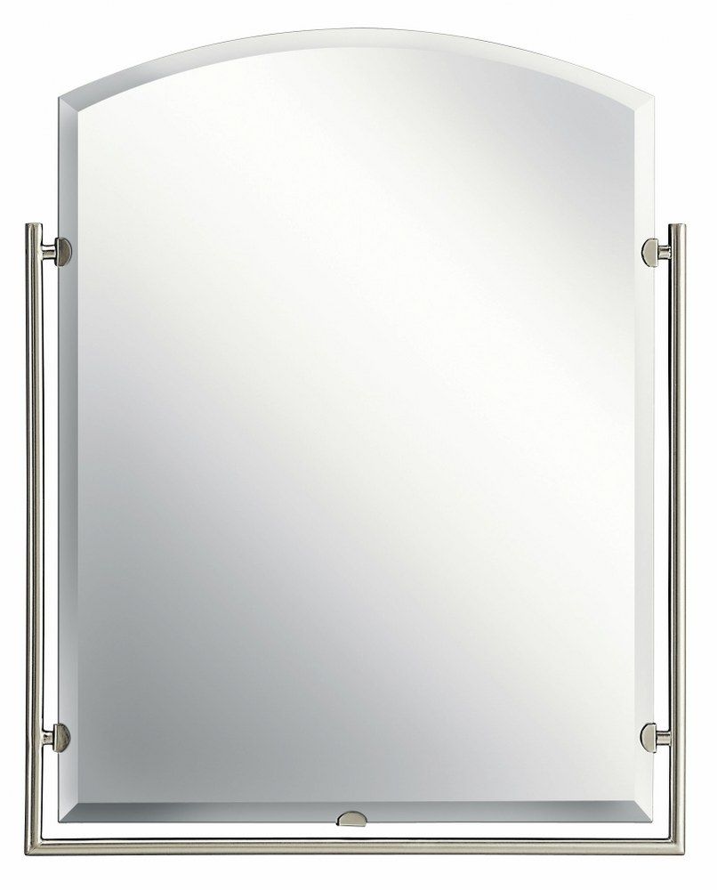 Kichler Lighting 41056Ni 24 Inch Mirror – Brushed Nickel Finish | Ebay Pertaining To Brushed Nickel Octagon Mirrors (View 12 of 15)