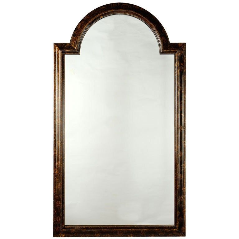 Labarge Palladian Arch Top Mirror In Faux Tortoise Finish At 1Stdibs Inside Bronze Arch Top Wall Mirrors (View 4 of 15)