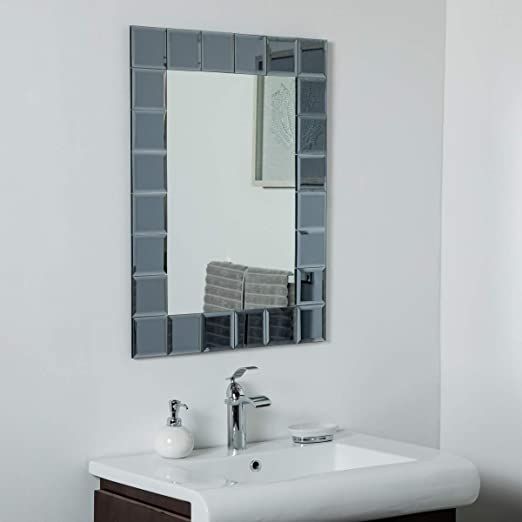 Large Frameless Bathroom Mirrors – Bathroom Renovations Throughout Large Frameless Wall Mirrors (View 4 of 15)