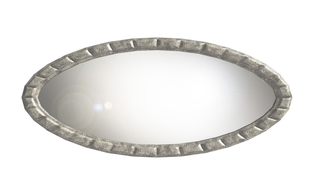Large Oval Wall Mirror 3D – Turbosquid 1209201 With Regard To Oval Wide Lip Wall Mirrors (View 14 of 15)