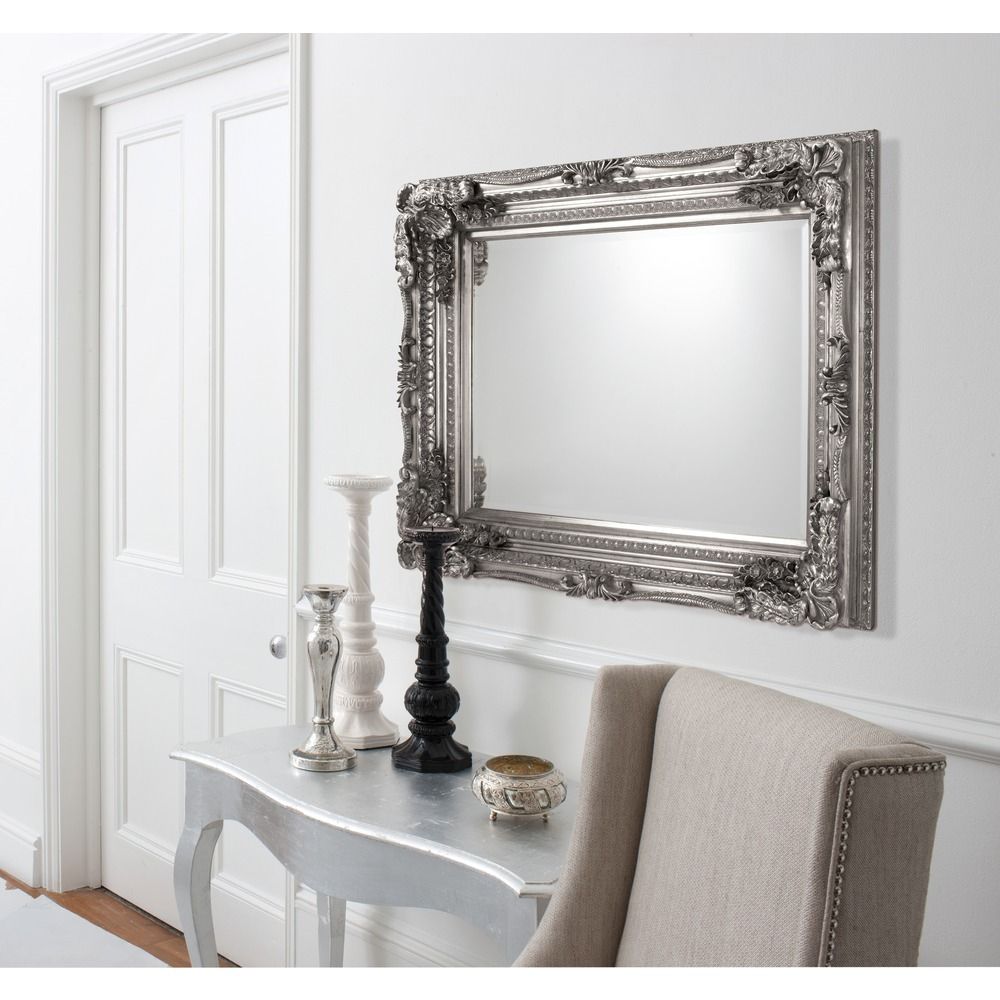 Large Wall Mirror: Carved Louis Mirrorr | Select Mirrors Pertaining To Modern Oversized Wall Mirrors (View 5 of 15)