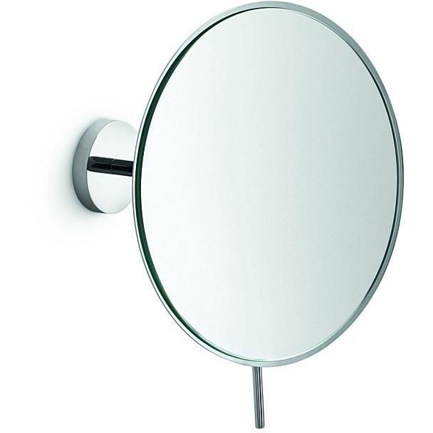Lb Wall Mounted Cosmetic Makeup Magnifying Mirror, Brass Polished Within Polished Chrome Wall Mirrors (View 13 of 15)