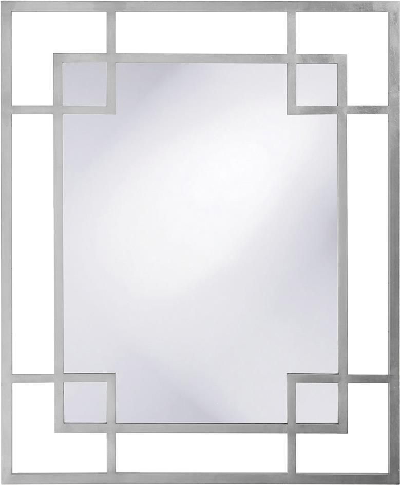 Lois Wall Mirror Howard Elliott Rectangular Frame Geometric Lines | Ebay Regarding Geometric Wall Mirrors (View 8 of 15)