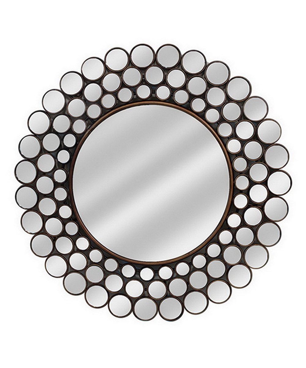 Look At This Small Mini Circle Framed Wall Mirror On #Zulily Today Within Jagged Edge Round Wall Mirrors (View 9 of 15)