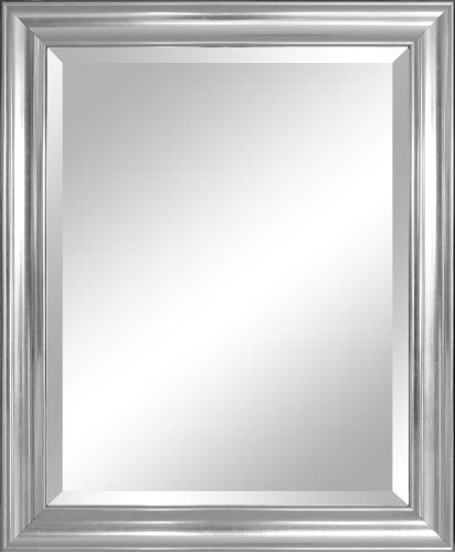 Mcs 24×36 Inch Sloped Mirror With Dental Molding Detail, 29.5× (View 5 of 15)