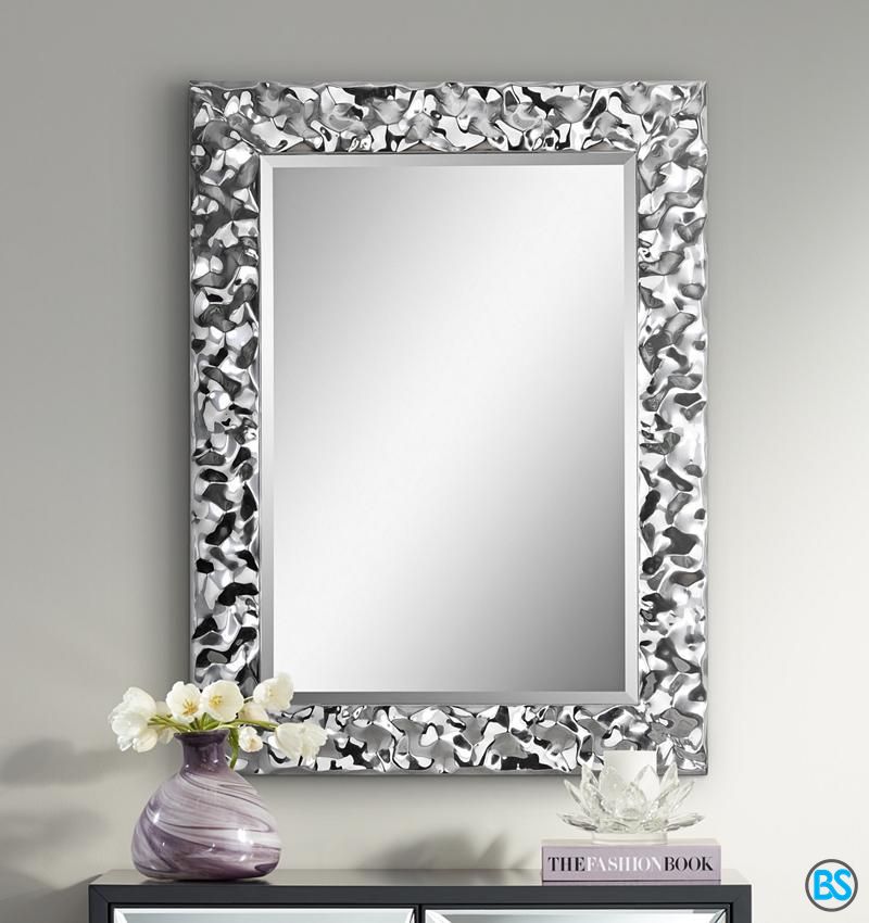 Mirrors | Couture Chrome 30" X 40" Rectangular Wall Mirror In Chrome Rectangular Wall Mirrors (View 15 of 15)