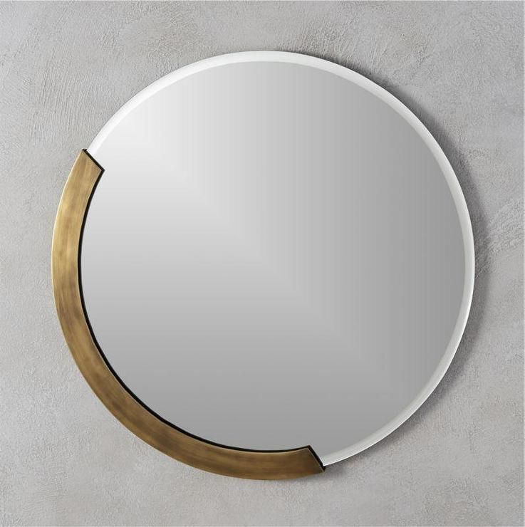 Mirrors – Products, Bookmarks, Design, Inspiration And Ideas – Page 1 Inside Gold Black Rounded Edge Wall Mirrors (View 6 of 15)