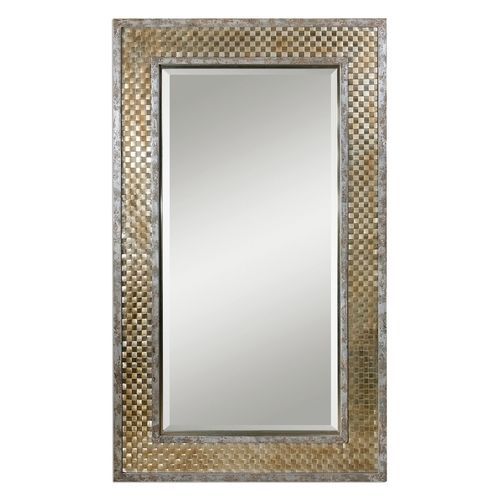 Mondego Woven Nickel Mirror | Brushed Nickel Mirror, Rectangular Mirror In Polished Nickel Rectangular Wall Mirrors (View 8 of 15)