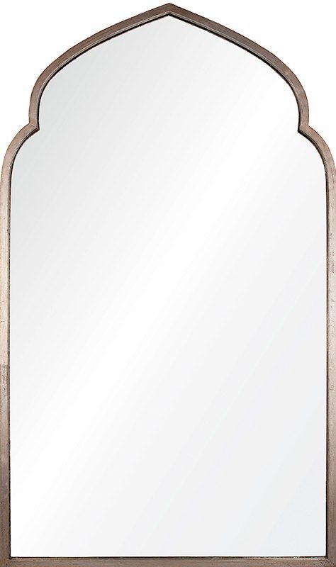 Morocco Arch Mirror Silver | Premium Home Interior With Silver Arch Mirrors (View 11 of 15)