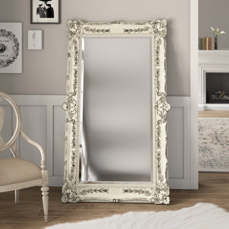 One Allium Way® Antique Full Length Mirror & Reviews | Wayfair With Mahogany Full Length Mirrors (View 7 of 15)