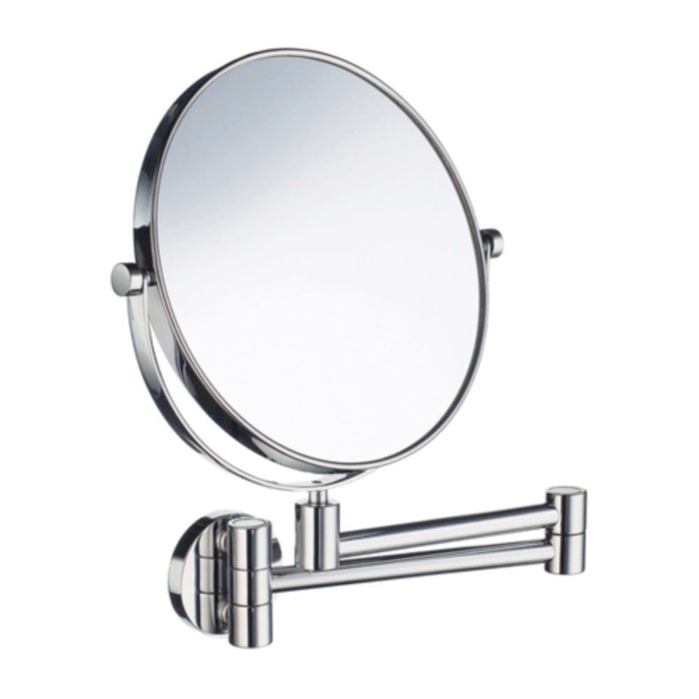 Outline Wall Mounted Shaving Mirror Fk438 Polished Chrome Throughout Polished Chrome Tilt Wall Mirrors (View 12 of 15)