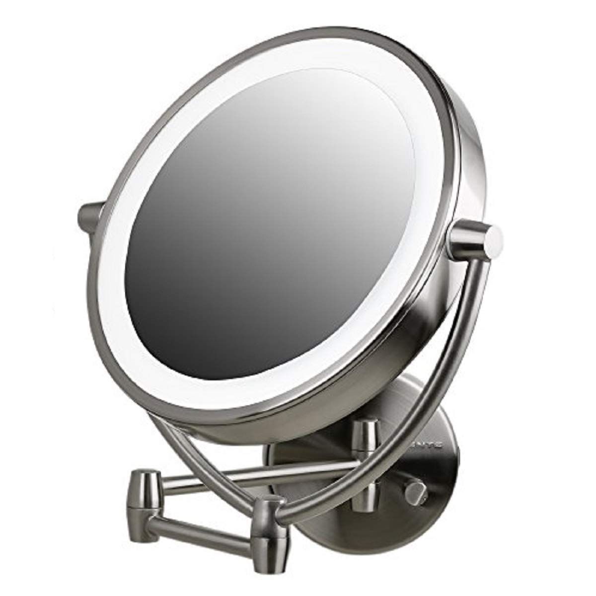 Ovente Wall Mount Lighted Makeup Mirror  (View 4 of 15)