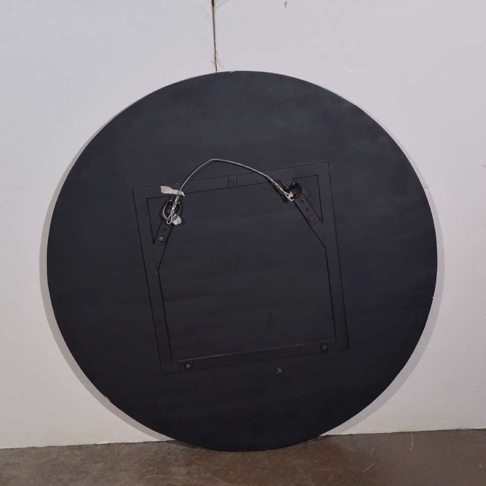 Pair Of Venetian Round Distressed Silver Mirrors At 1Stdibs For Distressed Black Round Wall Mirrors (View 14 of 15)