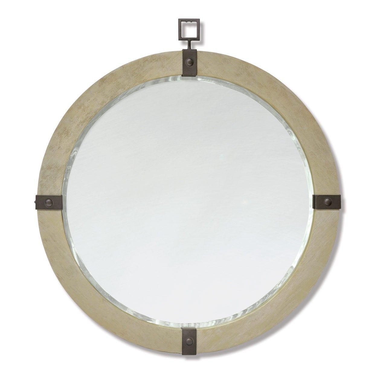 Palecek Brockton Round Mirror | Round Wall Mirror, Mirror Wall, Mirror Intended For Jagged Edge Round Wall Mirrors (View 10 of 15)
