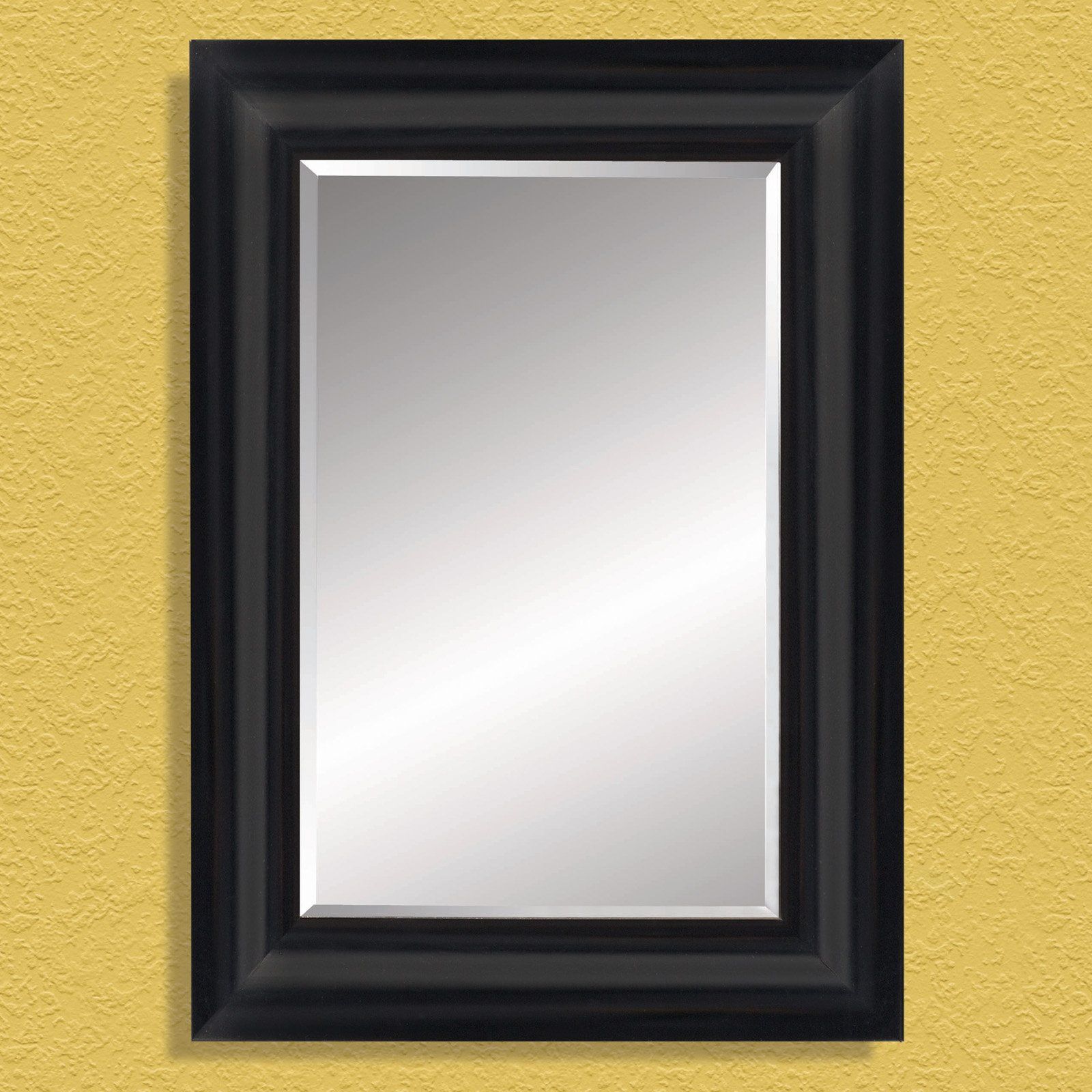 Pin On Mirror For Powder Room Sink Throughout Glossy Black Wall Mirrors (View 6 of 15)