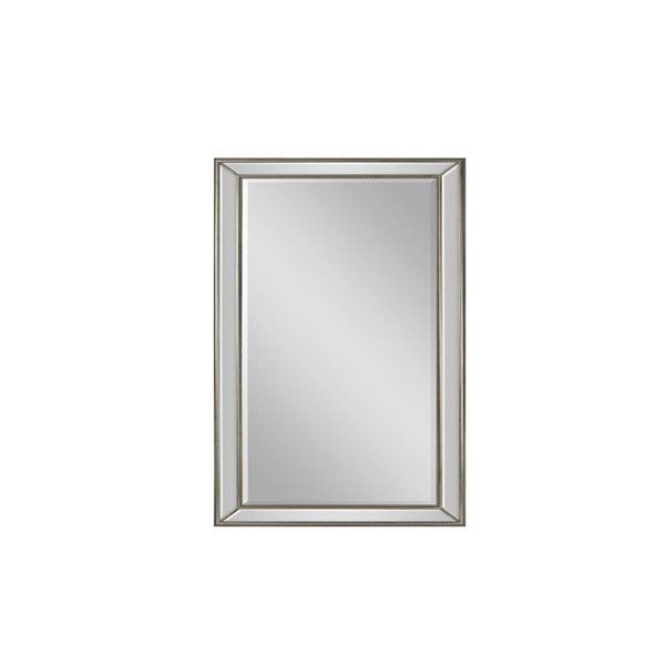 Plata Import Annex Rectangle Wall Mirror – Vertical – Chrome Rxw 4940 1 Pertaining To Chrome Rectangular Wall Mirrors (View 4 of 15)