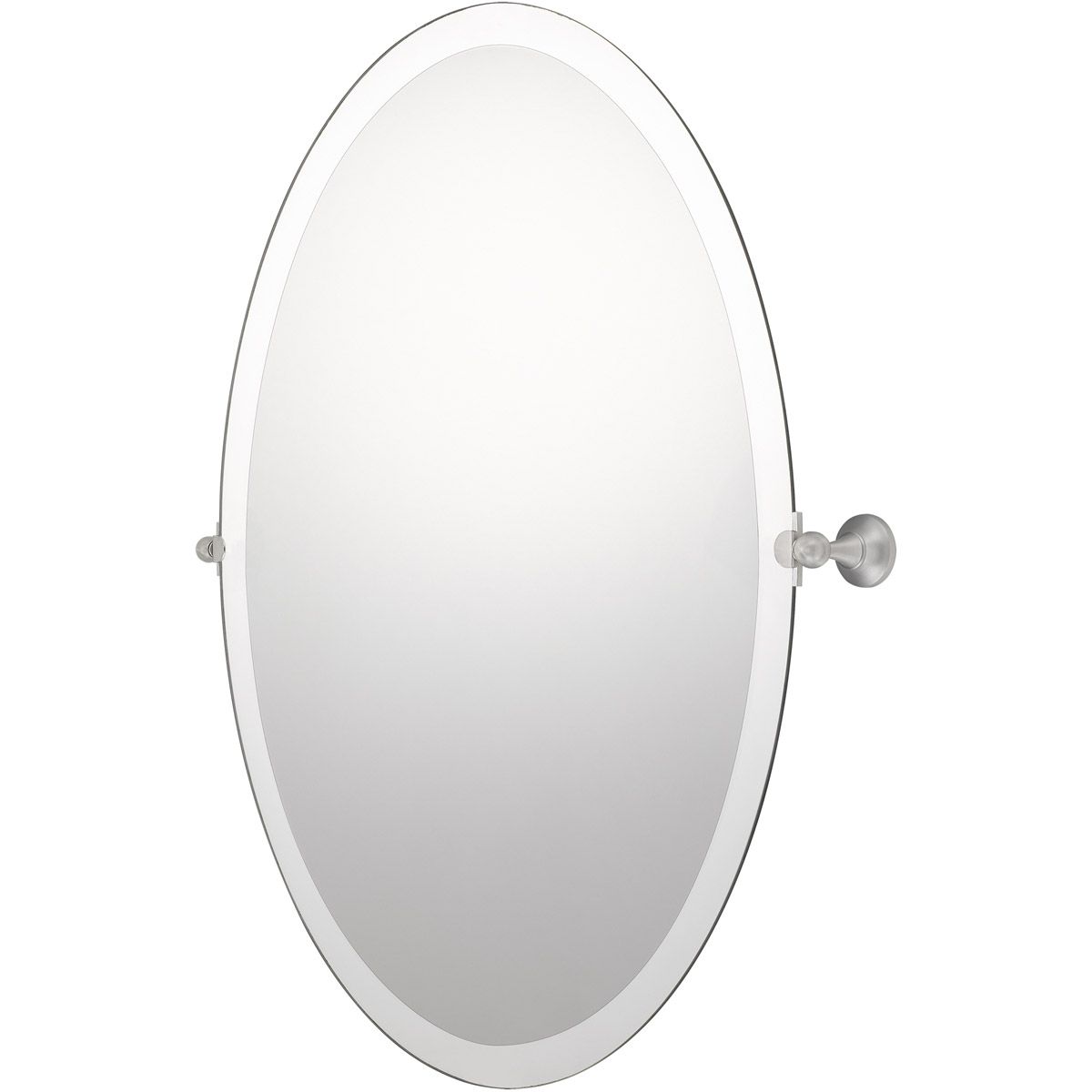 Quoizel Qr5137 Impression 28 X 26 Inch Brushed Nickel Wall Mirror | Ebay Within Brushed Nickel Wall Mirrors (View 9 of 15)