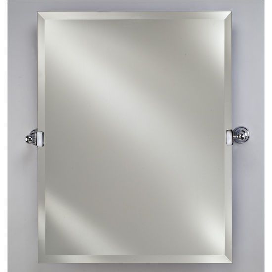 Radiance Collection 16'' W To 30'' W Rectangular Frameless 1'' Beveled Intended For Frameless Rectangular Beveled Wall Mirrors (View 11 of 15)