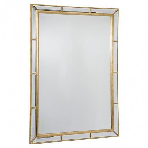 Regina Andrew Plaza Hollywood Antique Gold Beveled Rectangle Mirror Intended For Antique Gold Cut Edge Wall Mirrors (View 9 of 15)