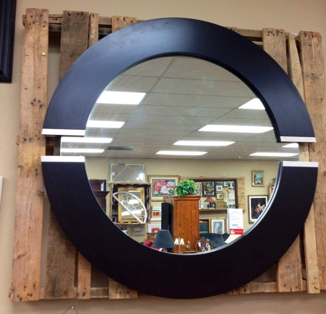 Round Contemporary Mirror, $89 | Antique Mirror Wall, Fancy Mirrors Throughout Round Modern Wall Mirrors (View 2 of 15)