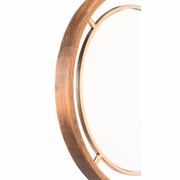 Round Mirror In Gold – Modern In Designs With Regard To Gold Modern Luxe Wall Mirrors (View 1 of 15)