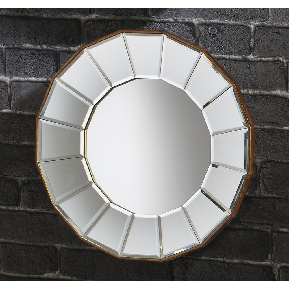 Round Mirror: Lynbrook Round Wall Mirror | Select Mirrors Regarding Scalloped Round Wall Mirrors (View 13 of 15)
