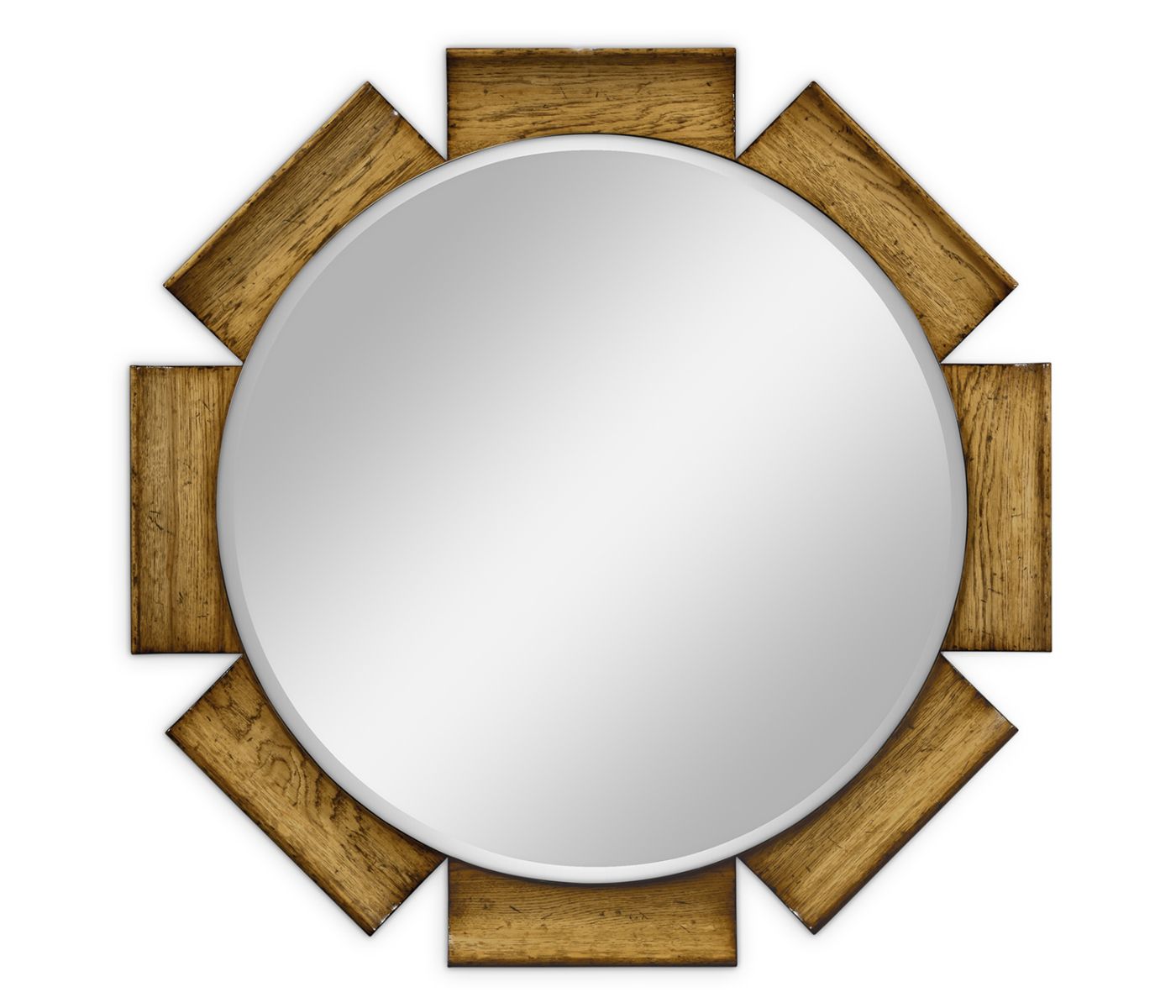 Round Porthole Light Brown Chestnut Mirror Within Chestnut Brown Wall Mirrors (View 1 of 15)