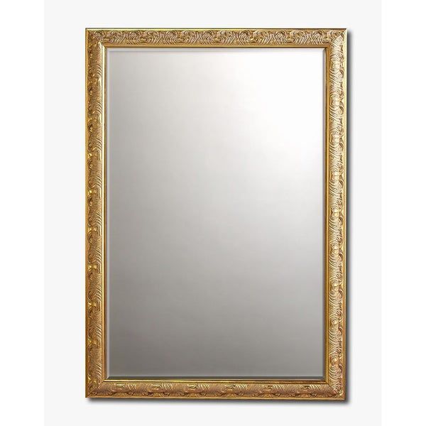 Shop Baroque Gold Framed Beveled Wall Mirror – Free Shipping Today With Regard To Cut Corner Wall Mirrors (View 2 of 15)
