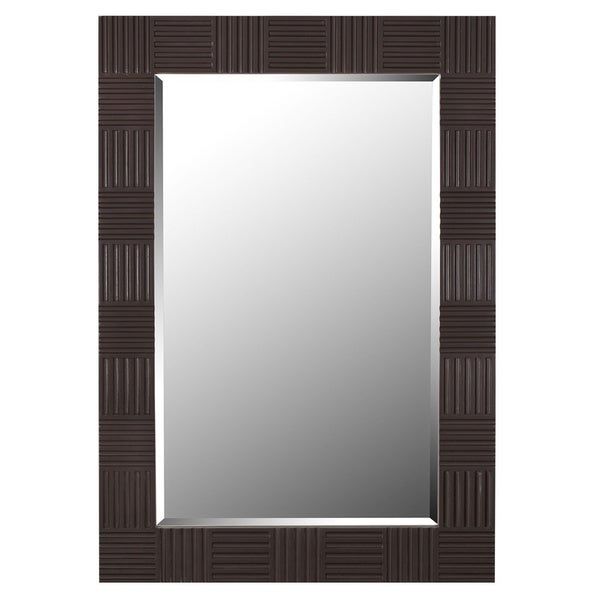 Shop Burwell Wall Mirror – Brown – Free Shipping Today – Overstock With Mocha Brown Wall Mirrors (View 14 of 15)
