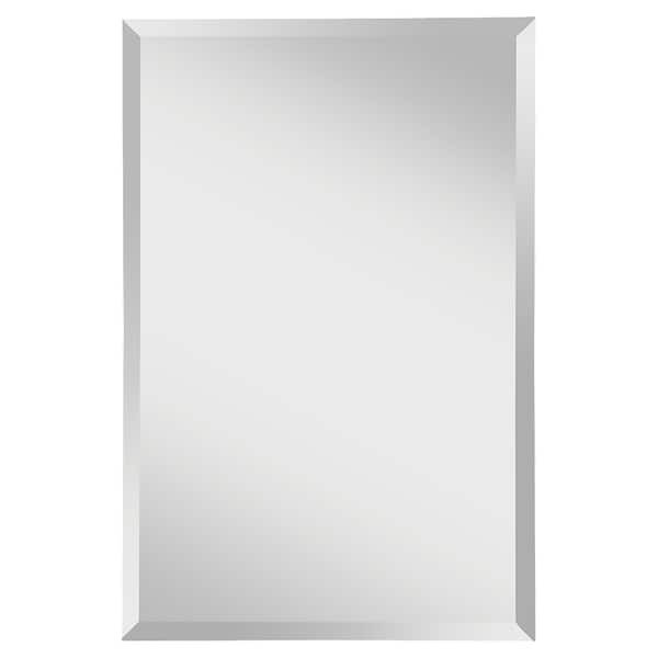 Shop Feiss Clear Glass Rectangle Wall Mirror – Free Shipping Today Within Clear Wall Mirrors (View 9 of 15)
