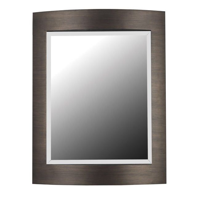 Shop Parker Brushed Bronze Wall Mirror – Free Shipping Today Pertaining To Silver And Bronze Wall Mirrors (View 2 of 15)