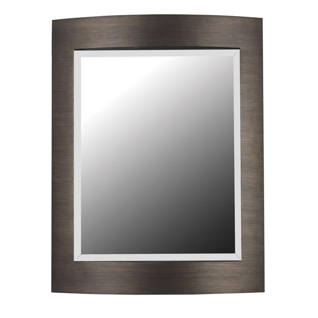 Shop Parker Brushed Bronze Wall Mirror – Free Shipping Today Regarding Ultra Brushed Gold Rectangular Framed Wall Mirrors (View 5 of 15)