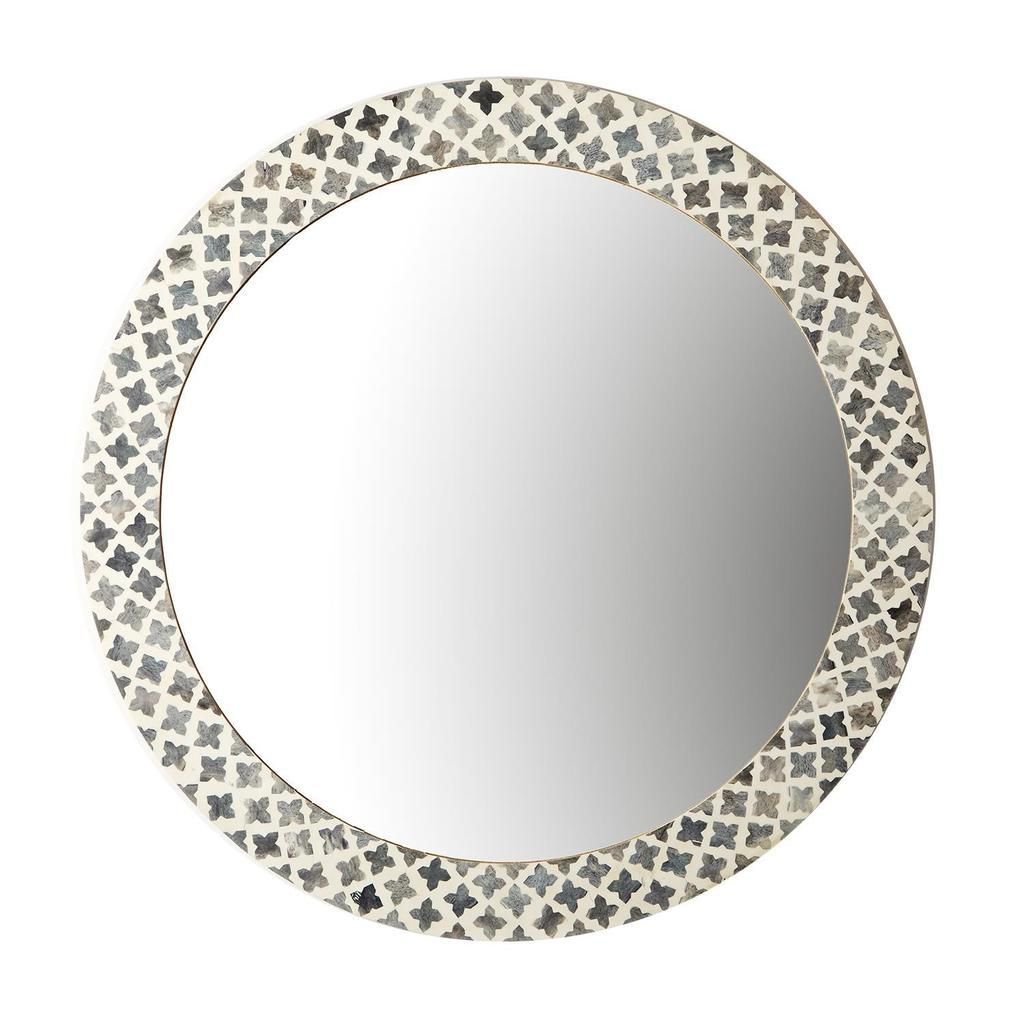 Slate Quatrefoil Wall Mirror In 2020 | Mirror Wall, Accent Mirror Wall For Quatrefoil Wall Mirrors (View 5 of 15)