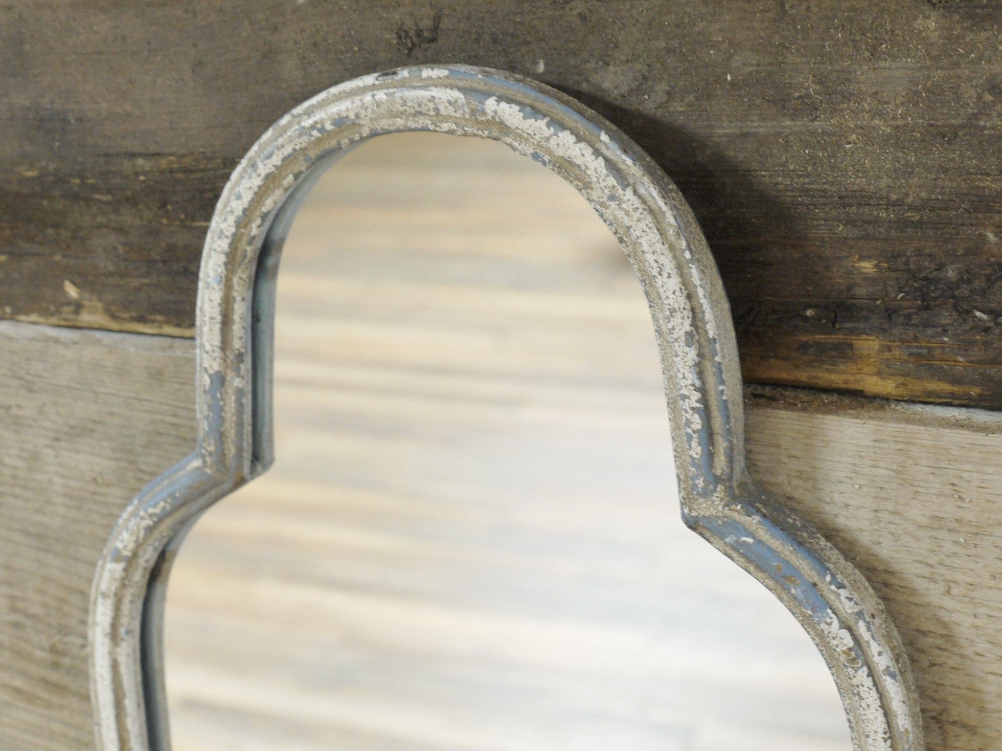 Tall Shaped Rustic Wall Mirror In Rustic Wood Wall Mirrors (View 14 of 15)