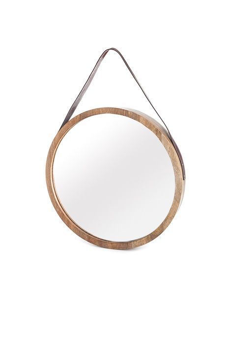 Target Canada | Beaver Canoe | Beaver Canoe, Mirrors With Leather In Black Leather Strap Wall Mirrors (View 3 of 15)