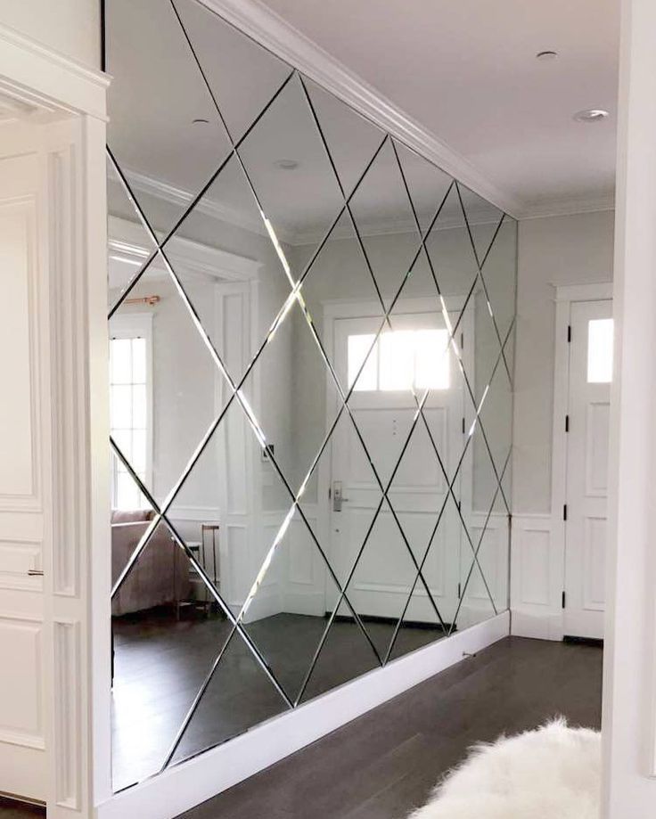 Tiled Mirror Entry Wall | Mirror Decor Living Room, Home, Mirror Tiles Within Tiled Wall Mirrors (View 15 of 15)