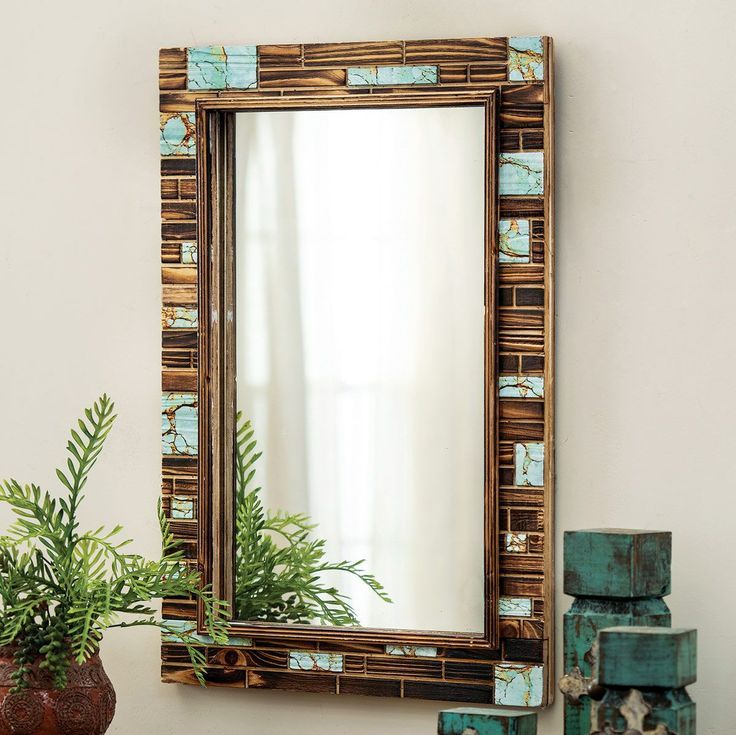 Turquoise Canyon Wall Mirror In 2019 | Wall Hangings | Mirror, Western Within Western Wall Mirrors (View 8 of 15)