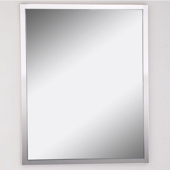 Urban Steel Rectangle Wall Mirror In Multiple Finishes And Sizes With 1 In Matte Black Metal Rectangular Wall Mirrors (View 8 of 15)