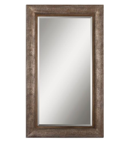 Uttermost 14466 Melusine 71 X 41 Inch Distressed Burnished Bronze Wall Intended For Distressed Bronze Wall Mirrors (View 15 of 15)
