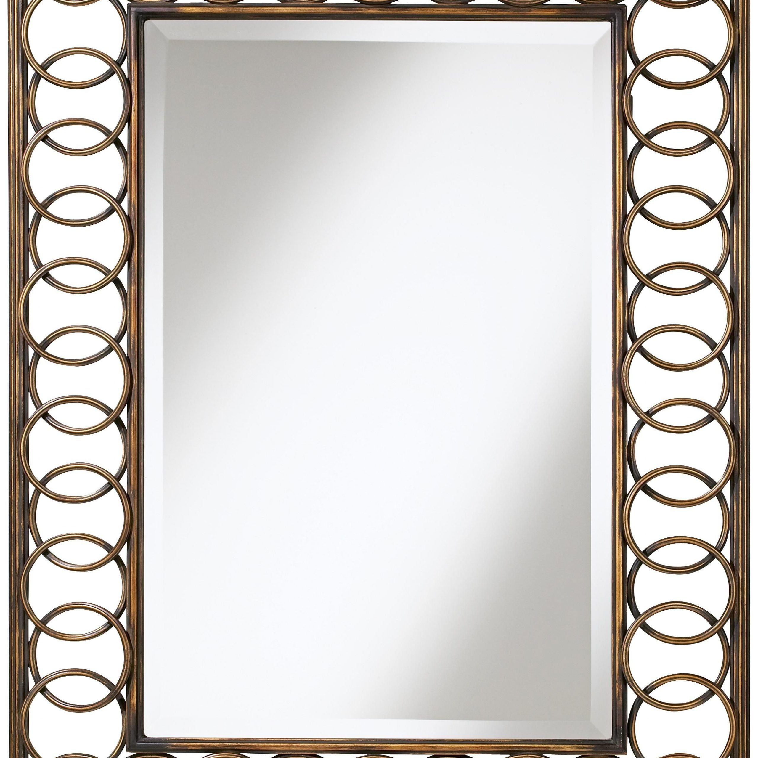 Uttermost Abidos 40" High Wall Mirror | Lampsplus | Mirror Wall Pertaining To High Wall Mirrors (View 15 of 15)