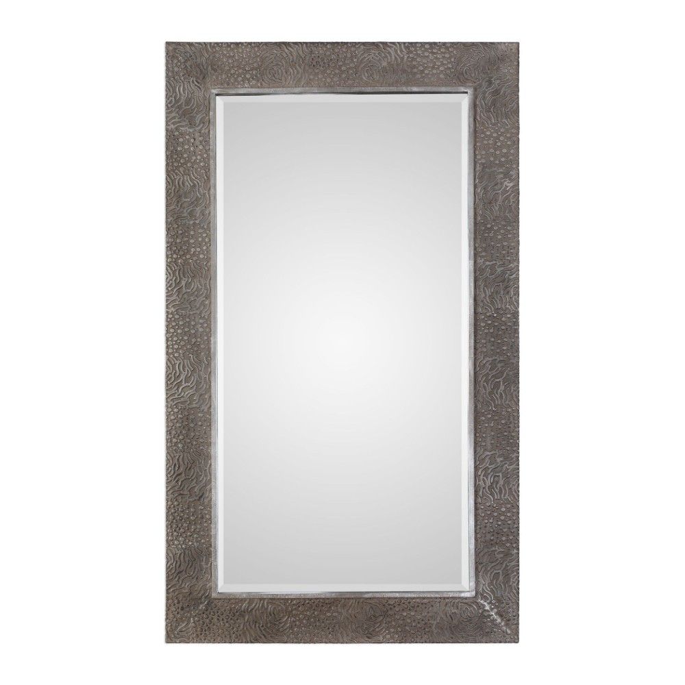 Uttermost Tigon Gray Wash Mirror Within Gray Washed Wood Wall Mirrors (View 3 of 15)