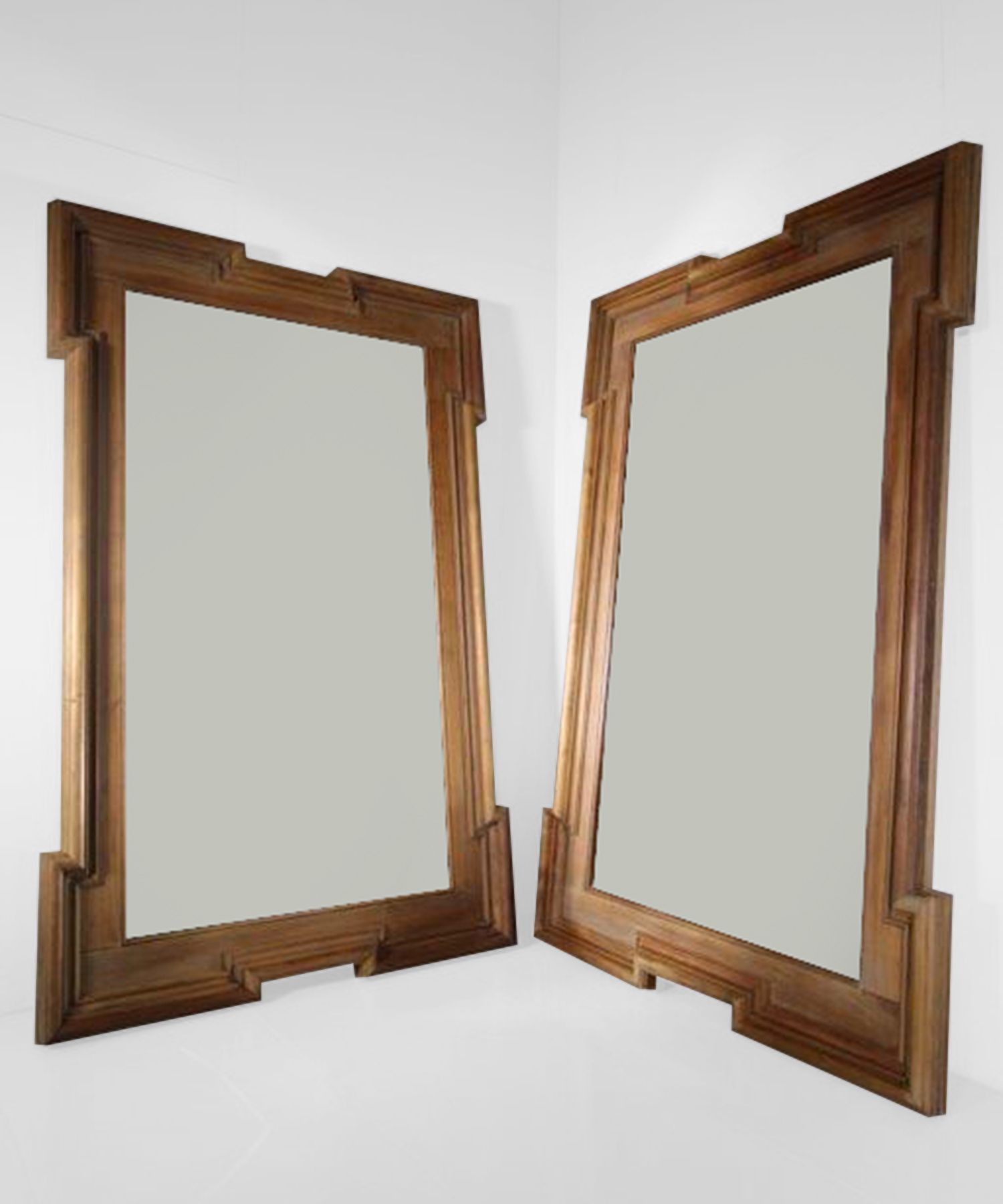 Walnut Framed Mirror :: Obsolete Within Walnut Wall Mirrors (View 10 of 15)