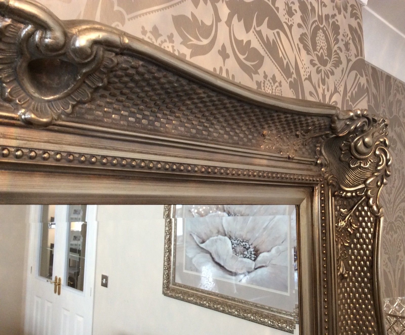 Wonderful Ornate Fabulous Extra Large Wall Mirror – Range Of Sizes – Save S Pertaining To Oversized Wall Mirrors (View 4 of 15)