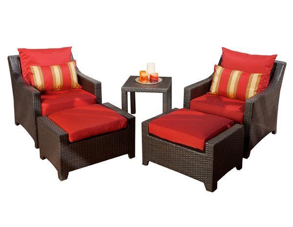 Best Place To Buy Northridge 5 Piece Conversation Set With Cushions Intended For Indoor Outdoor Conversation Sets (View 11 of 15)