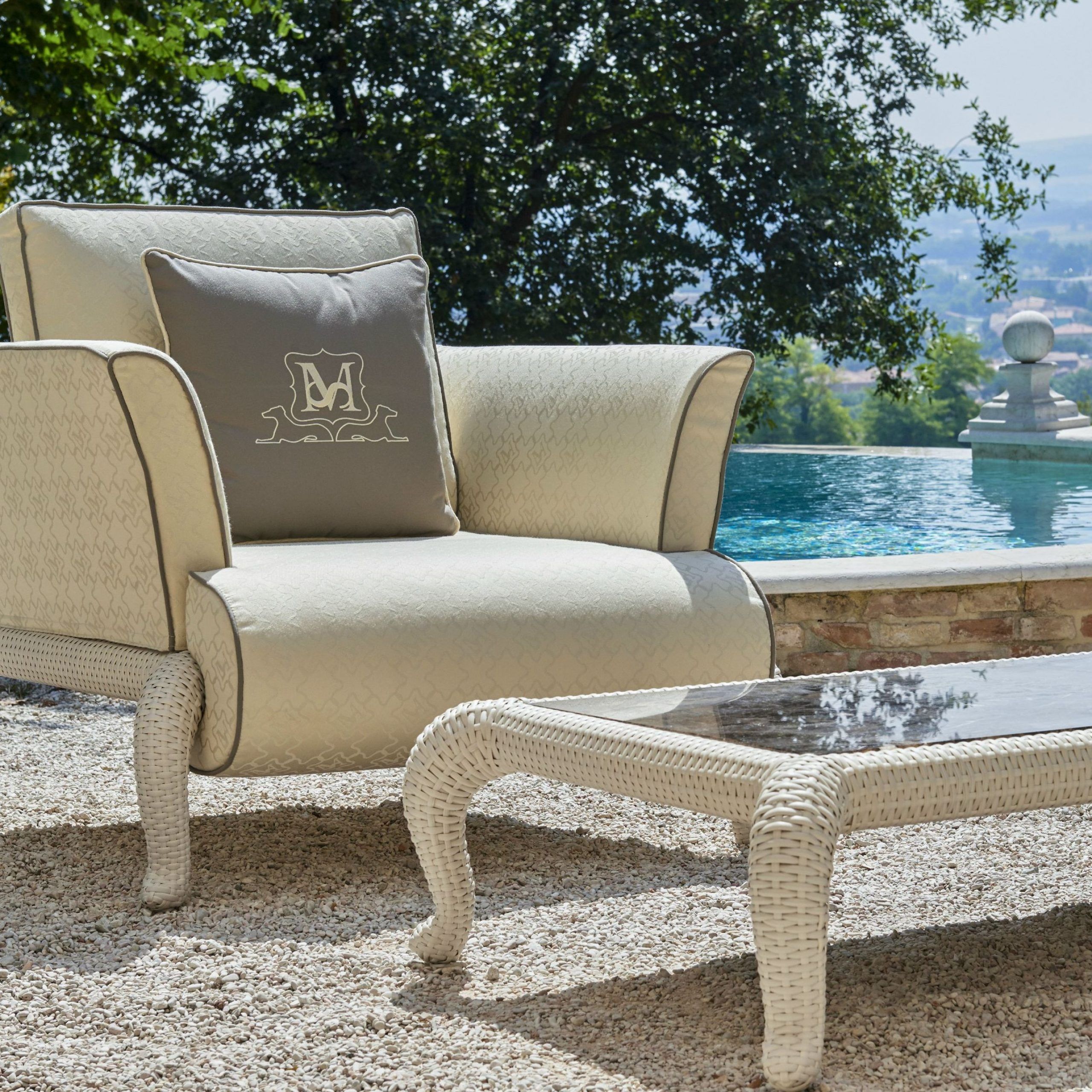 Canopo Garden Armchairsamuele Mazza Outdoor Collectiondfn Within Outdoor Armchairs (View 9 of 15)