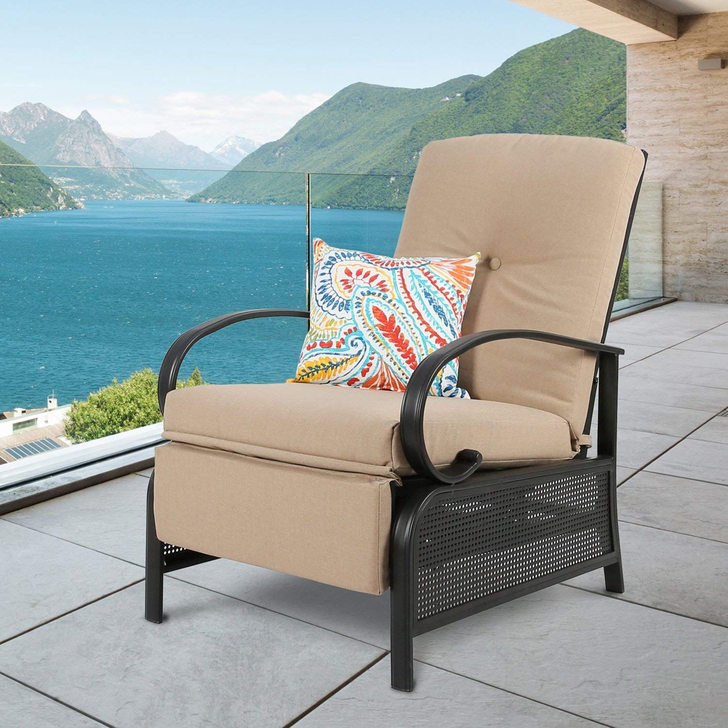 Cheap Outdoor Recliner Furniture, Find Outdoor Recliner Furniture Deals Inside Dark Wood Outdoor Reclining Chairs (View 5 of 15)